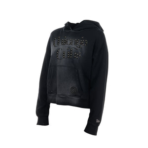 Bulls New Era Ladies Metal Studs Hoody