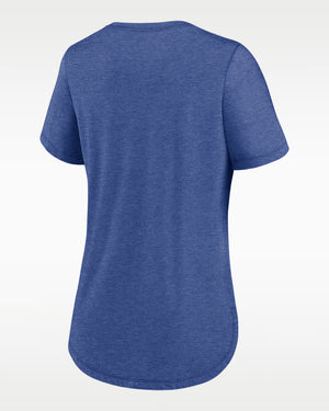 Cubs Nike Ladies MLB Arched Team Name Triblend T-shirt