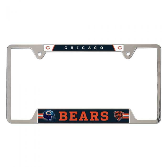 Bears Metal License Plate Frame