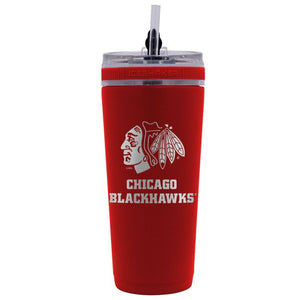 Blackhawks Stainless Steel Ice Shaker Bottle