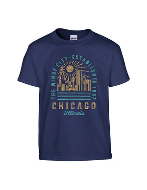 Chicago Youth Basic Fit Langdon T-shirt (D)
