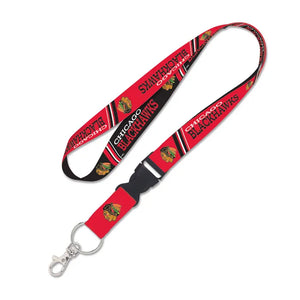 Blackhawks Overlap Rush Lanyard
