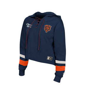 Bears New Era Ladies Throwback Collection Lace Hood