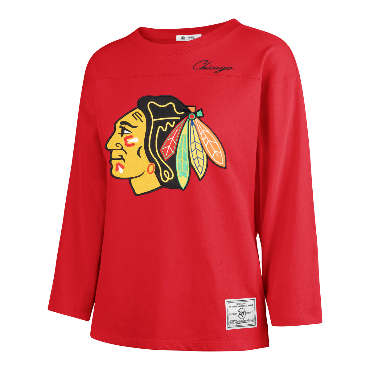 Blackhawks '47 Ladies Game Nod Timeless Shirt