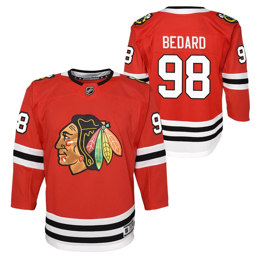 Blackhawks Youth Bedard Premier Jersey