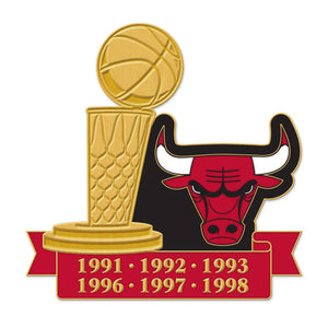 Bulls Trophy Collector Pin
