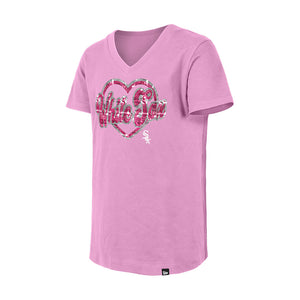 White Sox Girls Exclusive Flip Sequins Shirt