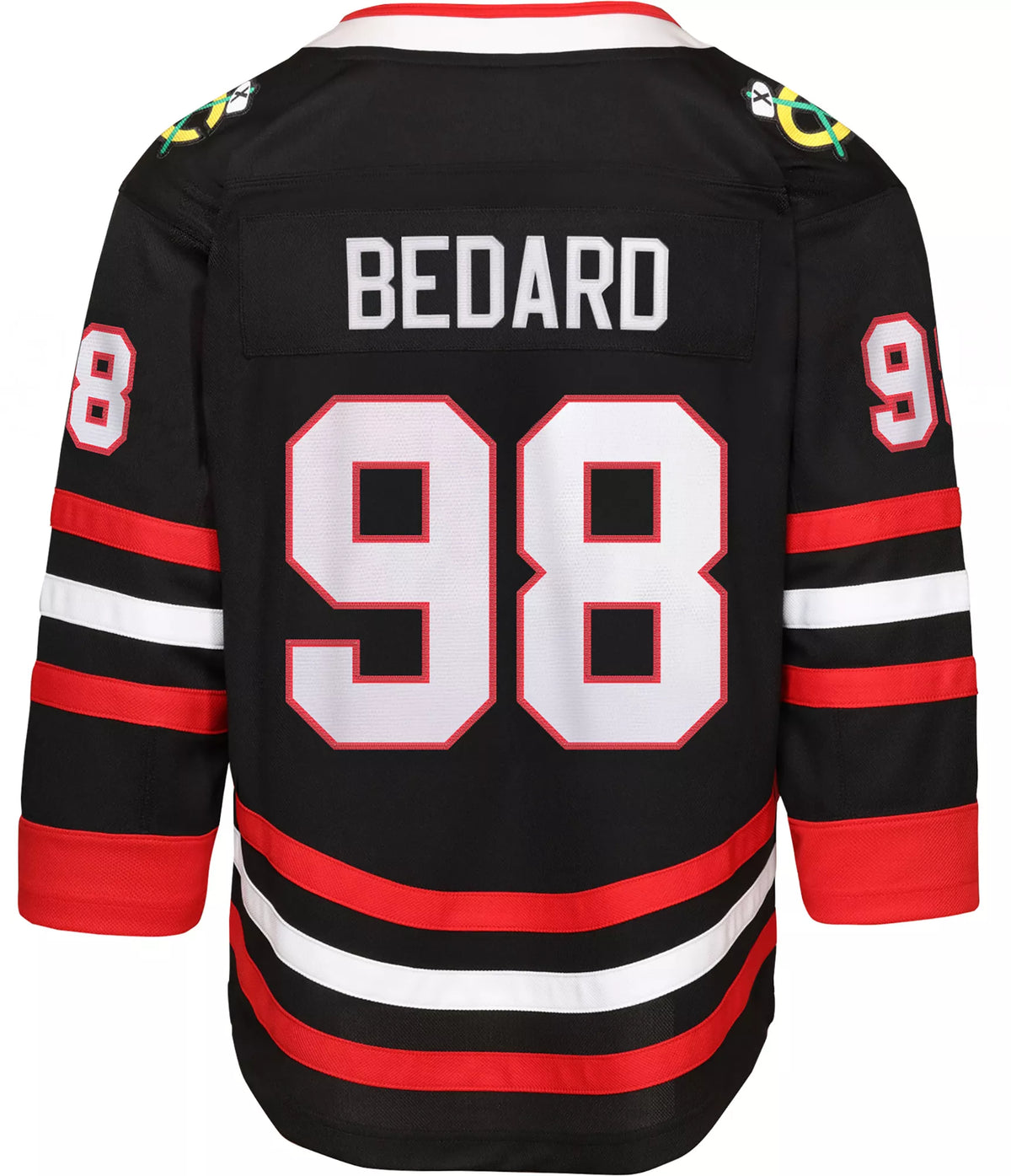 Blackhawks Fanatics Youth Bedard 3rd Alternate Premier Jersey
