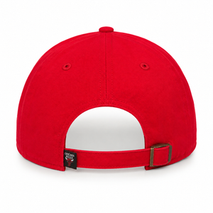 Bulls '47 Clean Up Cap (Words) - RED