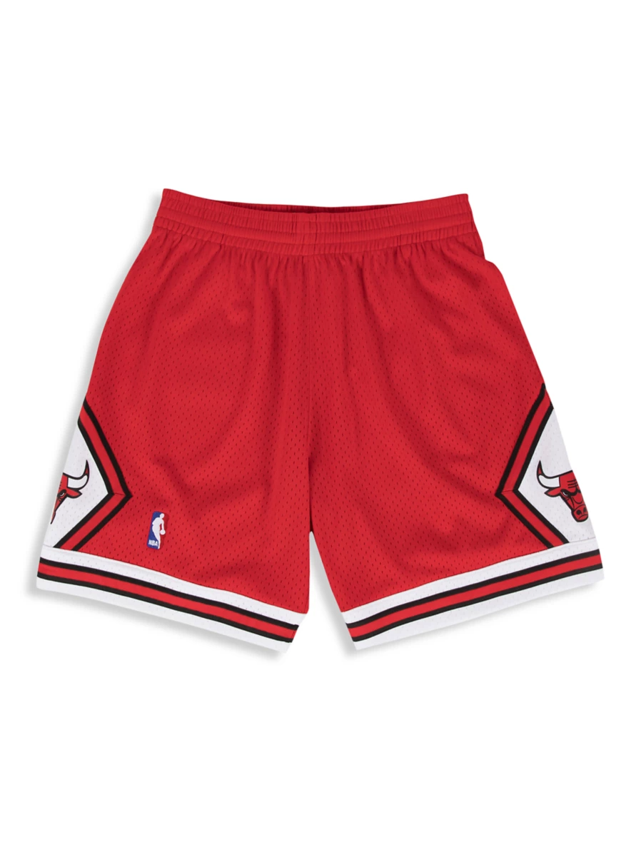 Bulls Mitchell & Ness Road Swingman Shorts