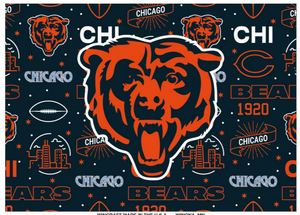 Bears Scatter Metal Magnet
