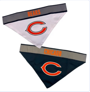 Bears Reflective Reversible Bandana S/M