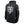 A black Nike pullover hoodie featuring a large white Chicago Bears bear head graphic on the front, with white drawstrings, a kangaroo pocket, and sleeve patches.