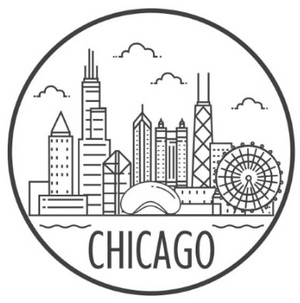 Chicago Tuxedo Magnet