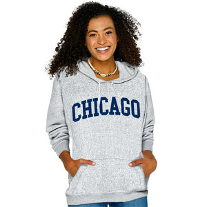 Chicago Soft As A Grape Ladies Nantucket Fleece Hoody