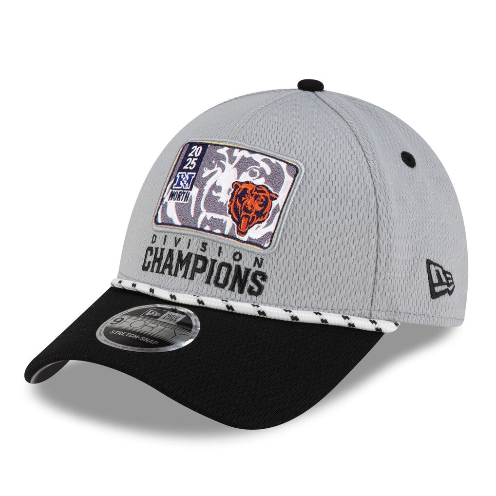 Bears New Era 2025 Division Locker Room Hat