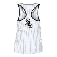 White Sox New Era Ladies Pinstripe Tanktop-(D)
