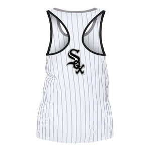 White Sox New Era Ladies Pinstripe Tanktop-(D)