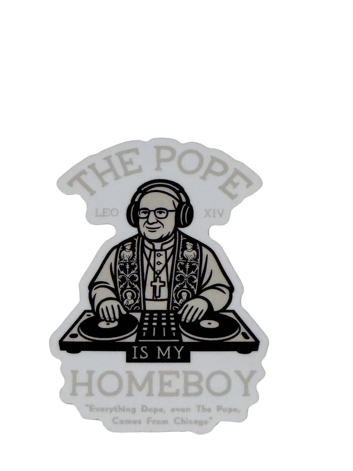 Pope Homeboy Decal