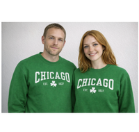 Irish (Chicago) Applique Crewneck