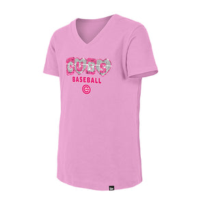 Cubs New Era Girls Flip Sequins Shirt