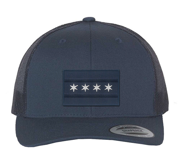 Chicago BK78 Navy Tonal Flag Cap