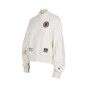 Bears New Era Ladies Fan Collection Quarter Zip