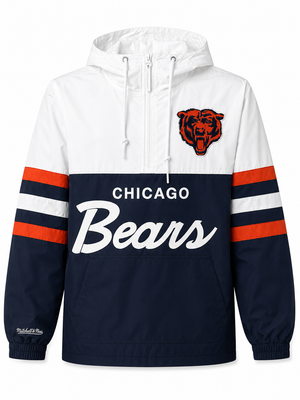 Bears Mitchell & Ness Head Coach Windbreaker