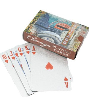 Chicago Novelty Playing Cards Bean Foil