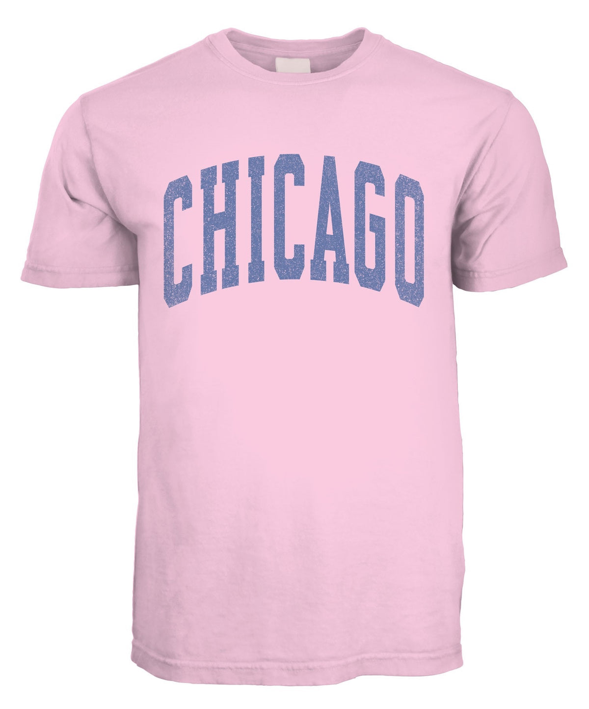 Chicago Austins Ladies Garment Dyed Short Sleeve T-Shirt -Pink