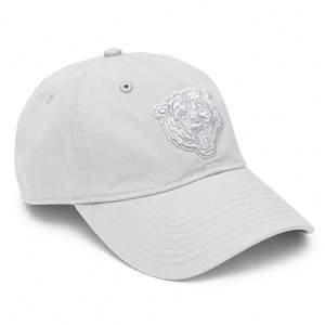 Bears New Era White Tonal Hat