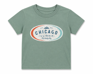 Chicago Youth Flipped T-shirt