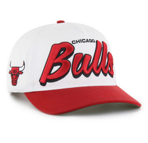 Bulls '47 White Drop Shadow Hitch