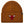 A ribbed knit beanie hat in a warm brownish-orange color, featuring an embroidered Chicago Bulls logo on the front cuff and a small black '47 brand tag on the right side.