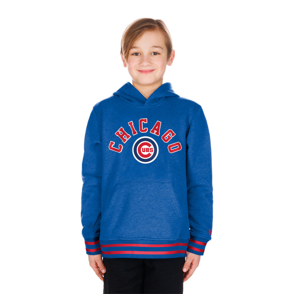 Cubs New Era Youth Screenprinted Hoody