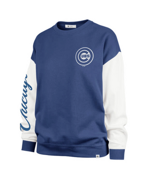 Cubs '47 Ladies Rise Andie Crewneck(D)