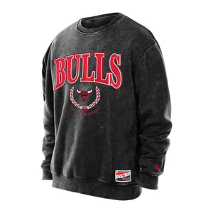 Bulls New Era Mineral Wash Crewneck