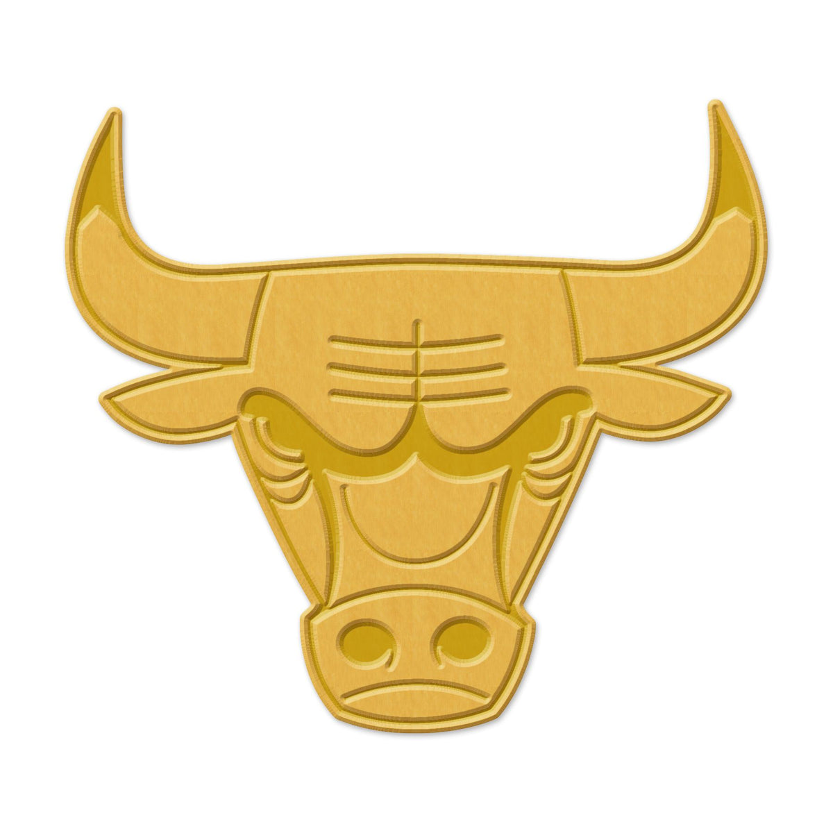 Bulls Gold Pin