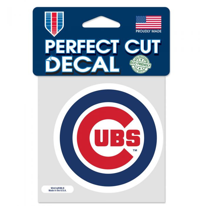 Cubs Perfect Cut Decal 4x4