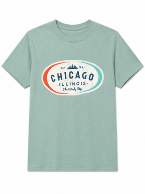 Chicago Toddler Flipped T-shirt