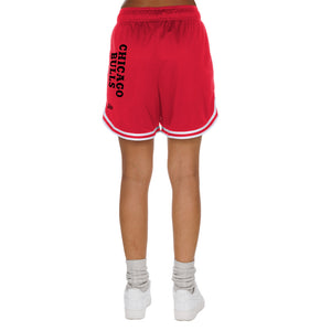 Bulls New Era Ladies Mesh Shorts (D)