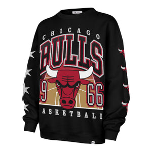 Bulls '47 Ladies Go Big Oversized Crew Neck