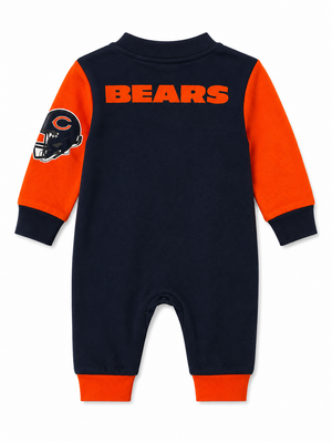 Bears Newborn Endzone Snuggler Coverall