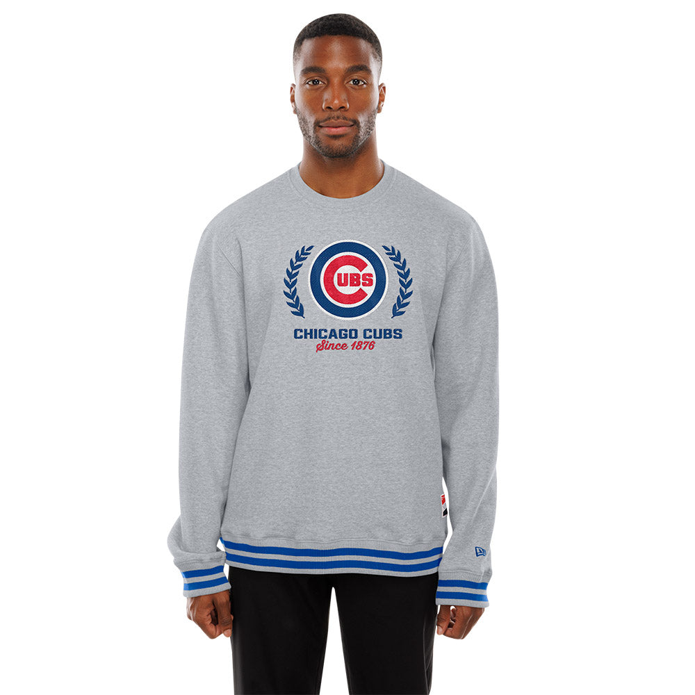 Cubs New Era 2025 Appliqué Sweatshirt (D)