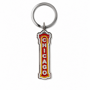 Chicago Theatre Sign Varsity Keychain
