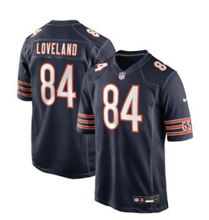Bears Nike Colston Loveland Game Replica Jersey
