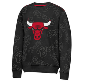 Bulls Youth All Ball Fashion Fleece Crewneck