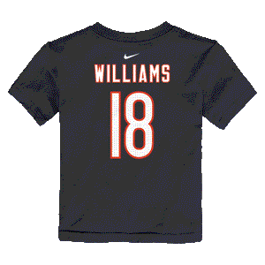 Bears Nike Caleb Williams Toddler Player Name & Number T-shirt