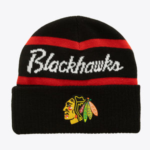 Blackhawks Mitchell & Ness Head Coach Knit