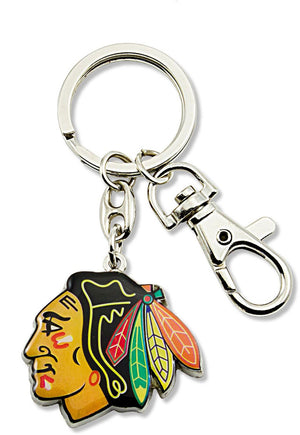 Blackhawks Heavy Keyring